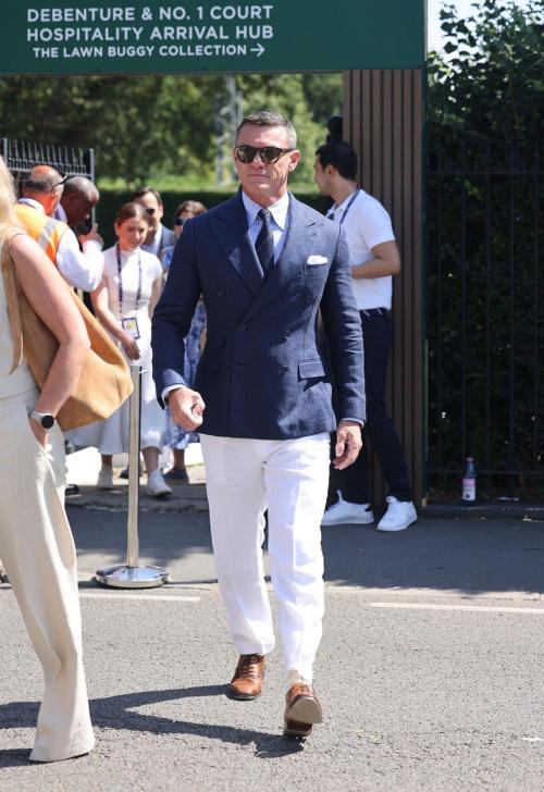 Luke Evans at Wimbledon Ladies Final, July 2025 5