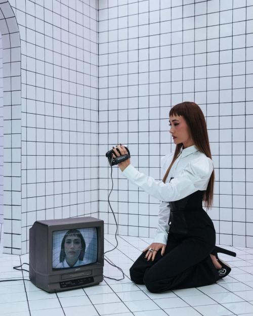 Maggie Q for Numero Netherlands Feature, July 2025 11