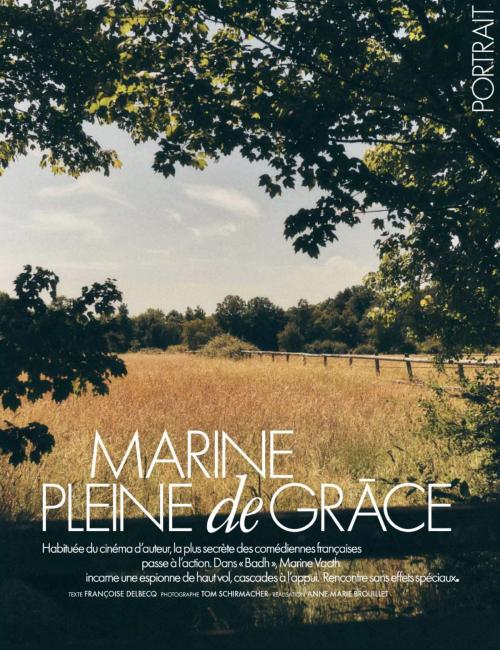 Marine Vacth featured in Elle France, July 2025 14
