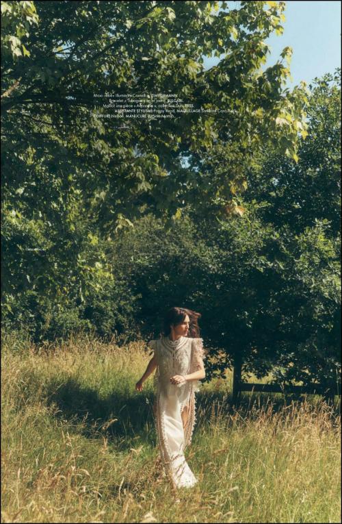 Marine Vacth featured in Elle France, July 2025 1