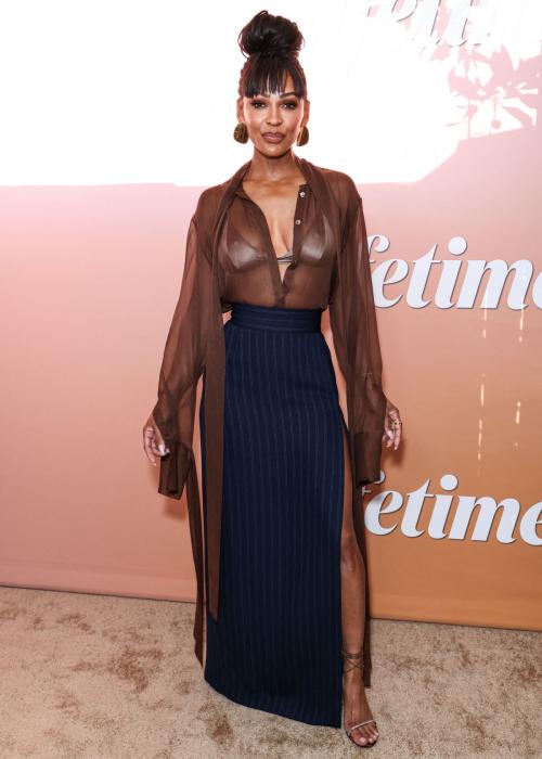 Meagan Good at Lifetime Summer Soiree Event, July 2025