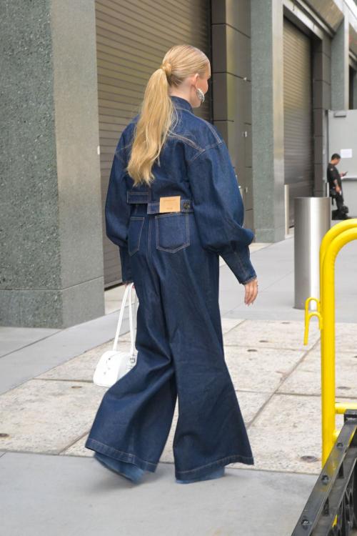 Meg Donnelly leaves ABC Studio in New York, Jul 2025 3