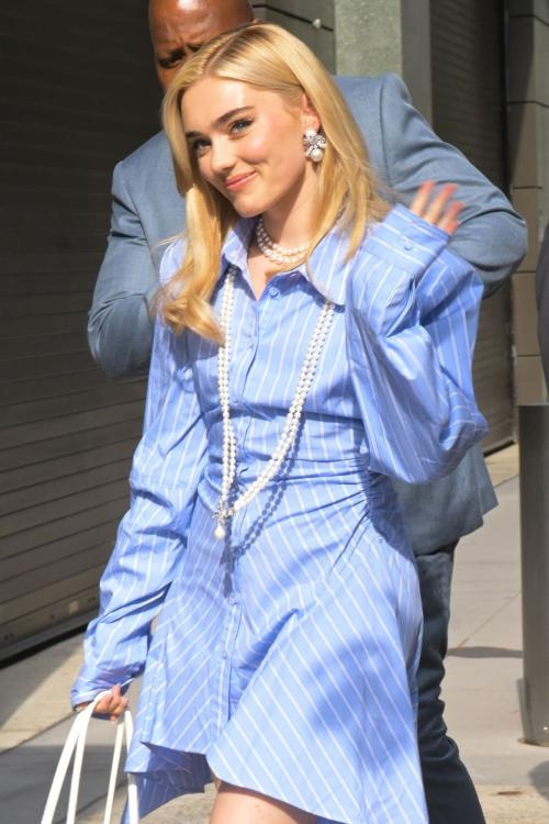 Meg Donnelly on Live with Kelly and Mark, Jul 2025 1