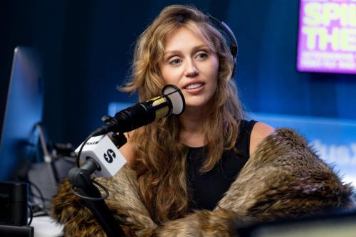 Miley Cyrus at SiriusXM Studios Los Angeles, July 2025 2