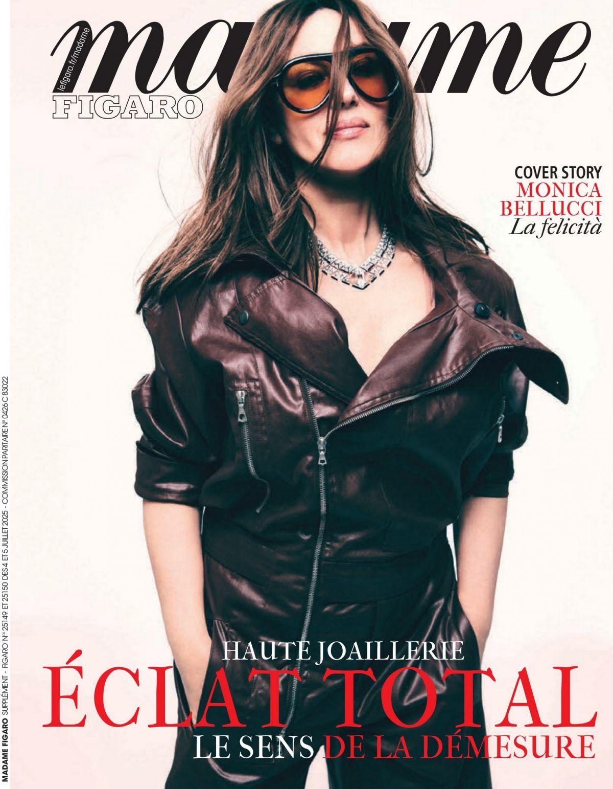 Monica Bellucci for Madame Figaro Feature, July 2025