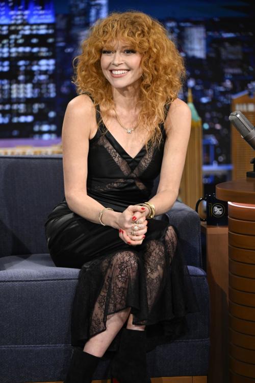 Natasha Lyonne on Jimmy Fallon Tonight Show, Jul 2025 3