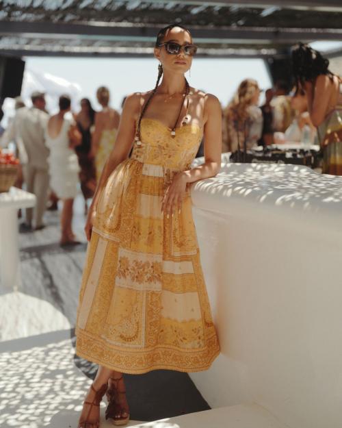 Nathalie Emmanuel models for Zimmerman, 2025 5