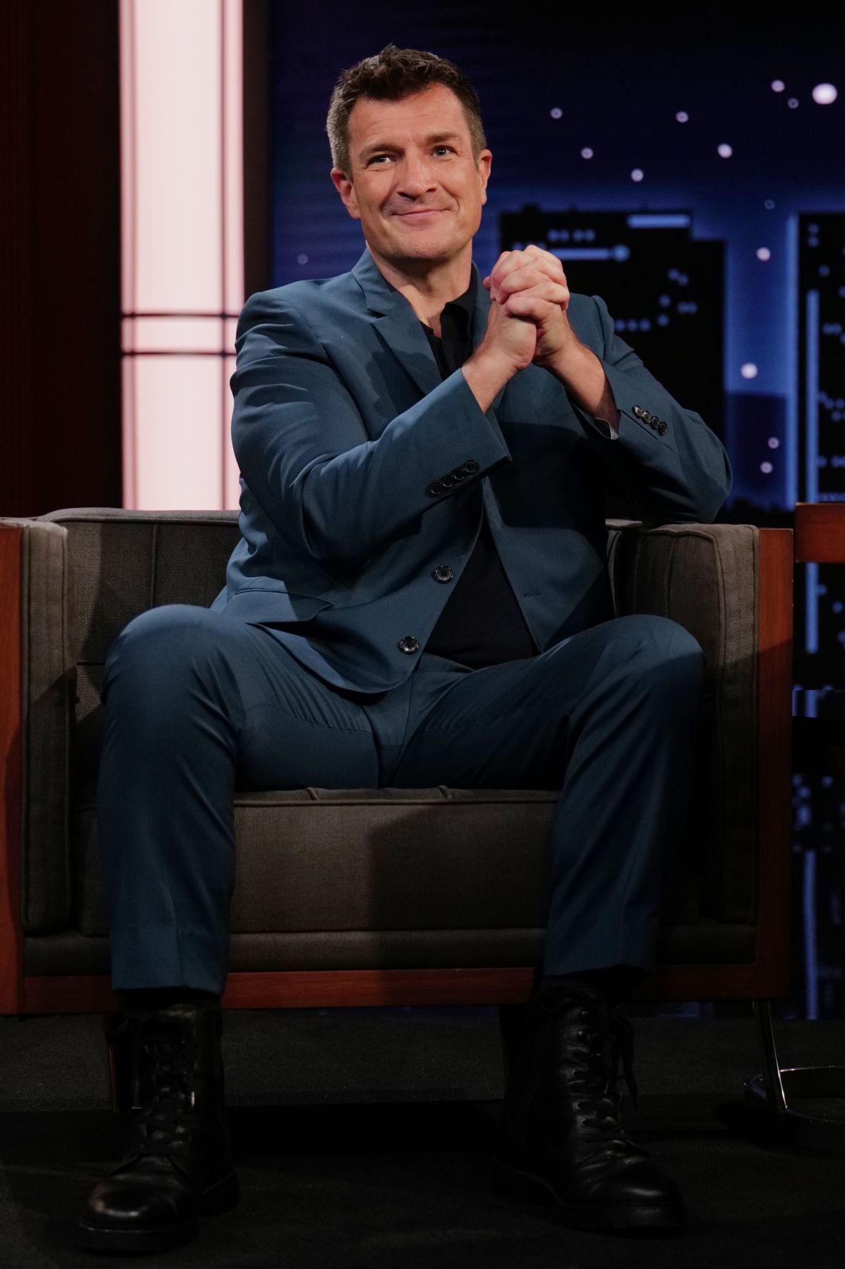 Nathan Fillion on Jimmy Kimmel Live, July 2025