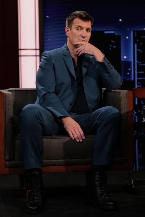 Nathan Fillion on Jimmy Kimmel Live, July 2025 4