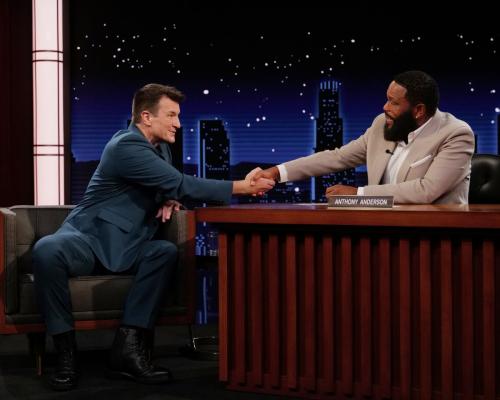 Nathan Fillion on Jimmy Kimmel Live, July 2025 6