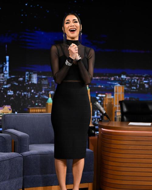 Nicole Scherzinger on Tonight Show with Jimmy Fallon, July 2025 3