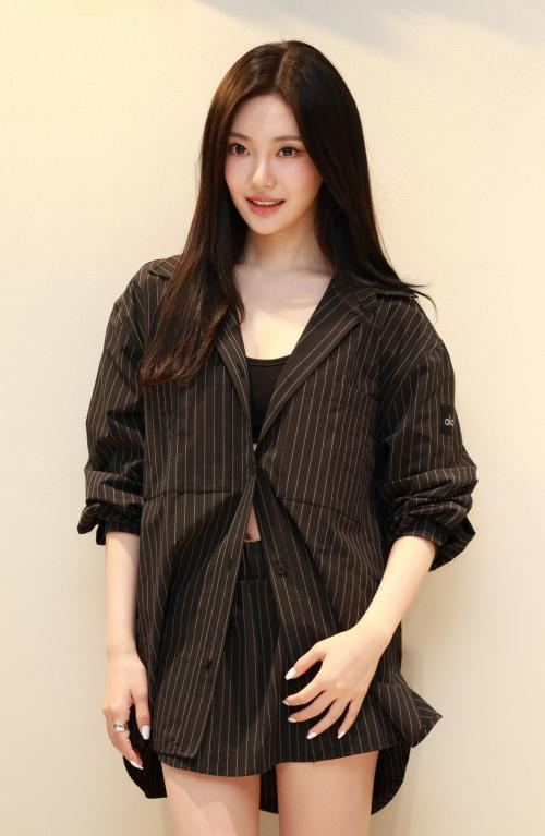 NingNing at ALO Flagship Store Opening in Seoul, July 2025