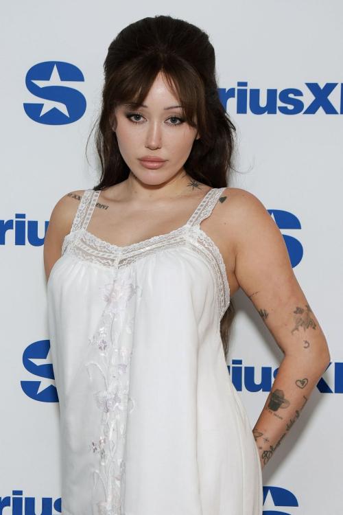 Noah Cyrus visits SiriusXM studios in NYC, July 2025