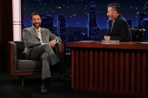 Noah Wyle on Jimmy Kimmel Live, May 2025 4