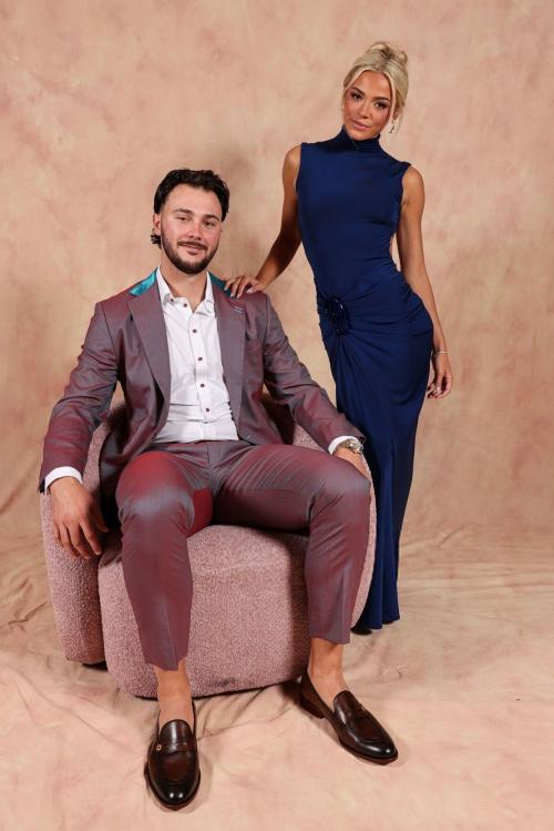 Olivia Dunne and Paul Skenes in MLB Photoshoot, July 2025