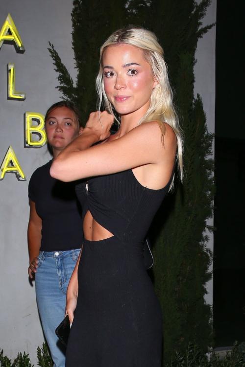 Olivia Dunne Leaves Alba Restaurant LA July 2025 9
