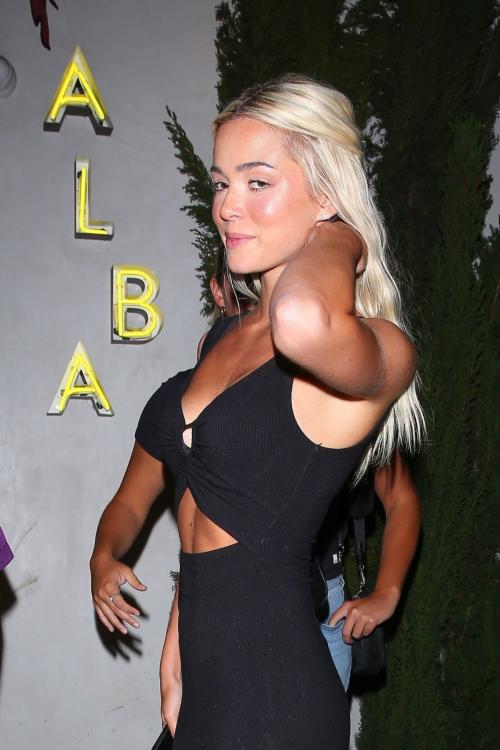 Olivia Dunne Leaves Alba Restaurant LA July 2025 3