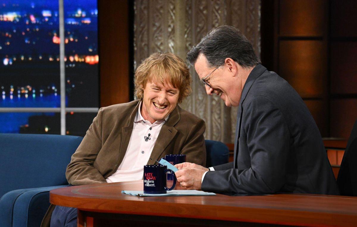 Owen Wilson on The Late Show with Colbert, Jul 2025