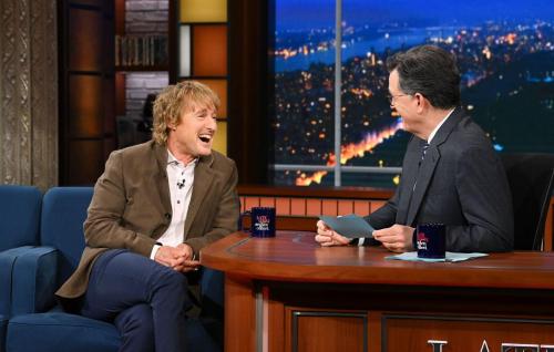 Owen Wilson on The Late Show with Colbert, Jul 2025 2