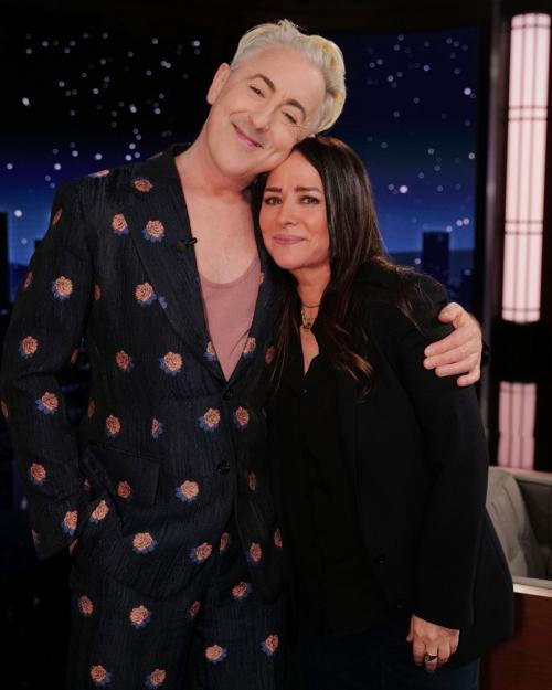 Pamela Adlon spotted at Jimmy Kimmel Live taping