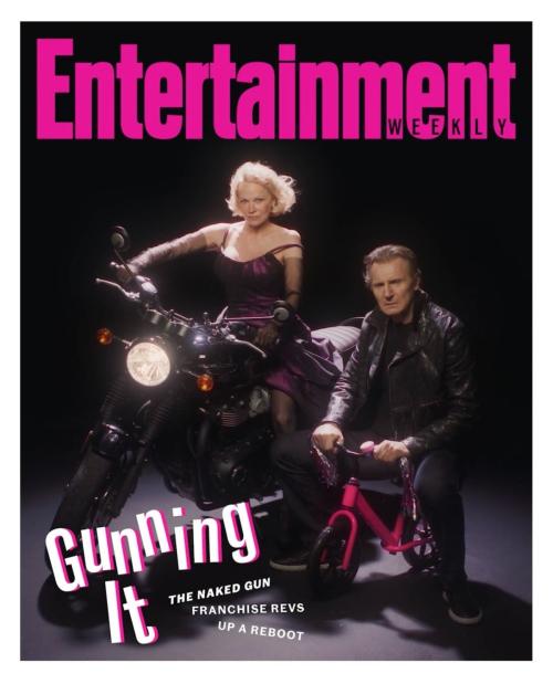 Pamela Anderson for Entertainment Weekly Naked Gun Promos, July 2025