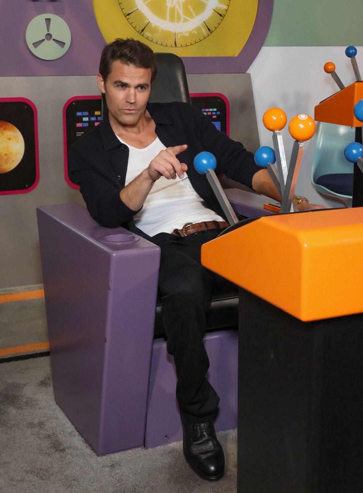 Paul Wesley visits Paramount+ Lodge, July 2025