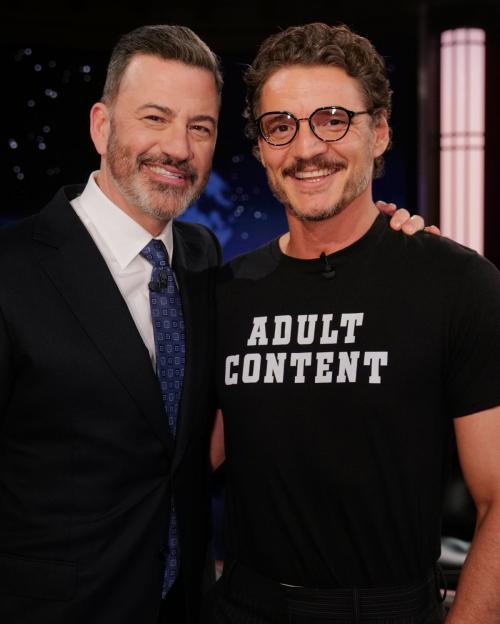 Pedro Pascal on Jimmy Kimmel Live, March 2025 2