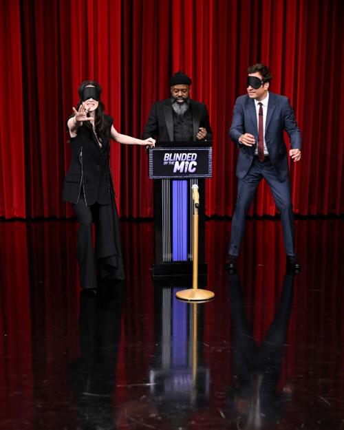 Rachel Brosnahan on Jimmy Fallon Tonight Show, Jul 2025 3