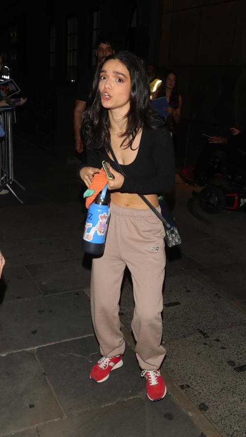 Rachel Zegler Leaves London Palladium July 2025 4