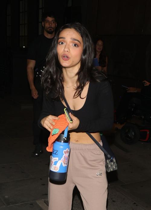 Rachel Zegler Leaves London Palladium July 2025 6