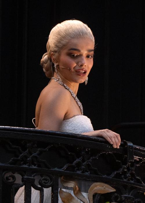 Rachel Zegler performs in Evita at London Palladium 3