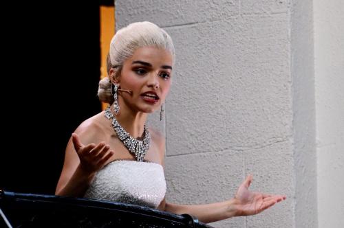 Rachel Zegler Performs in Evita at London Palladium, July 2025 5
