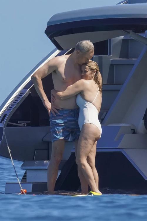Reese Witherspoon in Swimsuit on Yacht, July 2025 1