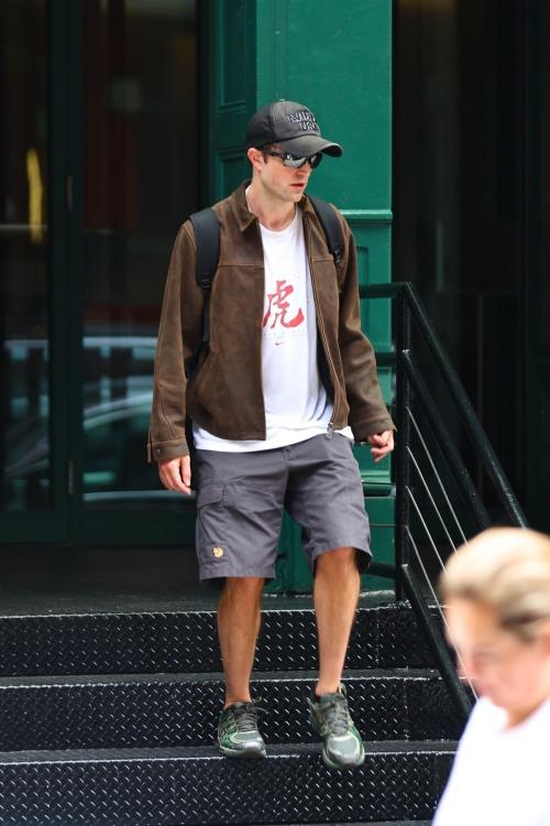Robert Pattinson out in New York City, June 2025 1