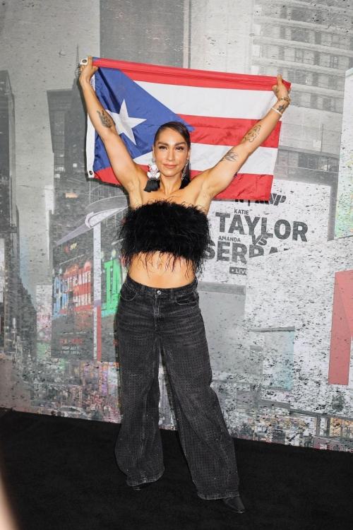 Robin Arzon at MSG Boxing Event, July 2025