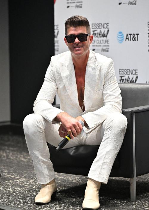 Robin Thicke at Essence Festival Of Culture, July 2025 1