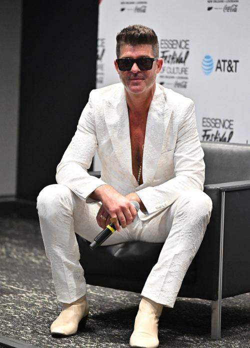 Robin Thicke at Essence Festival Of Culture, July 2025 3
