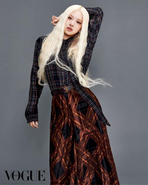 Rose captivates in Vogue Korea editorial, August 2025 5
