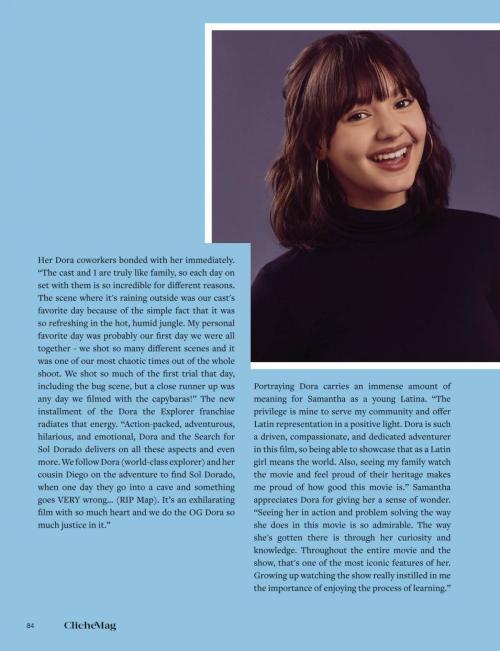 Samantha Lorraine shines in Cliche Magazine, July 2025 3