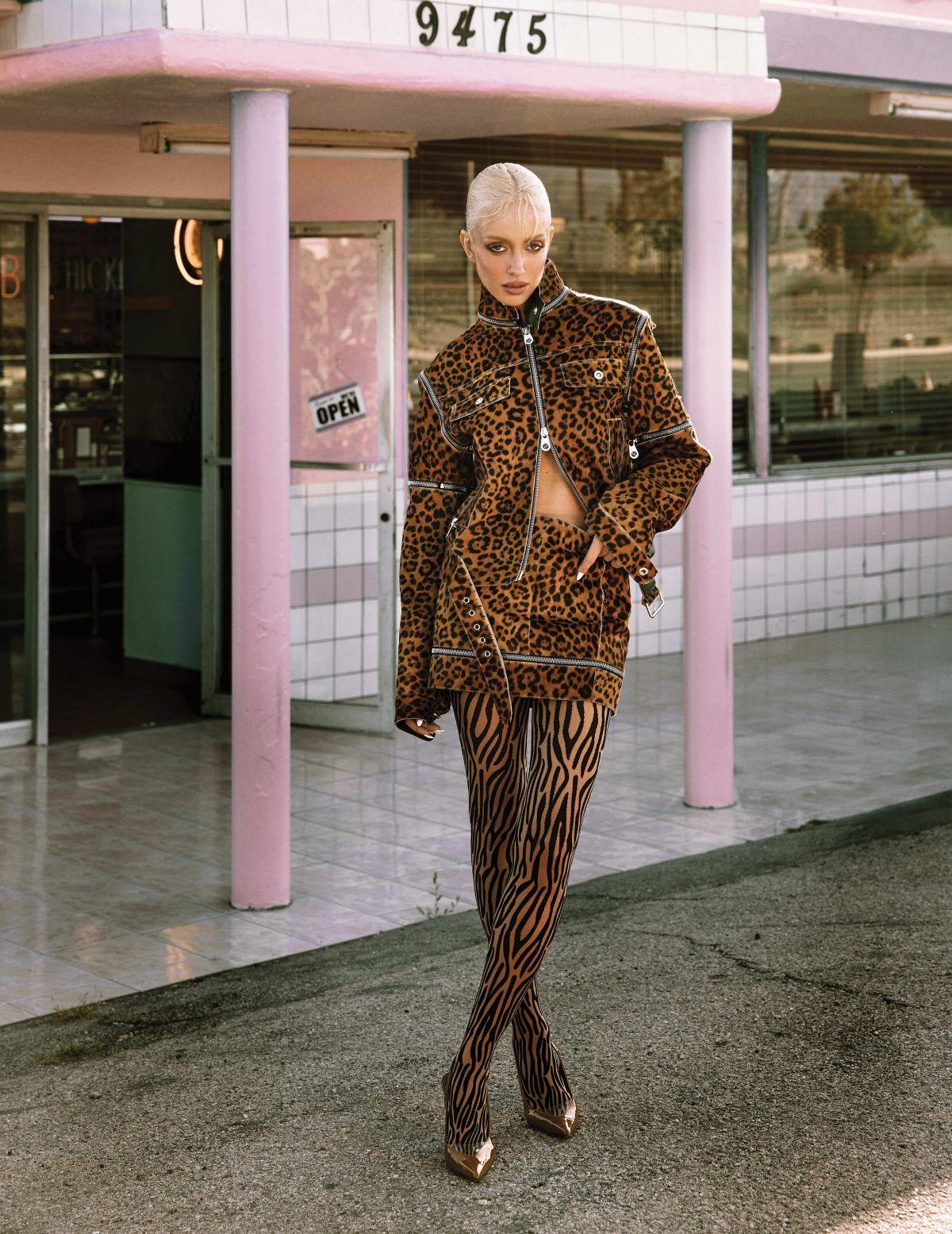 Sasha Ray Flaunt Magazine photoshoot, July 2025