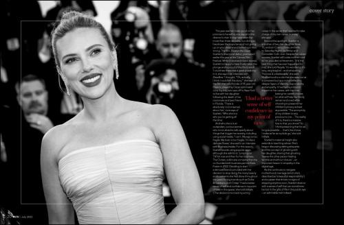 Scarlett Johansson in Woman & Home South Africa, July 1