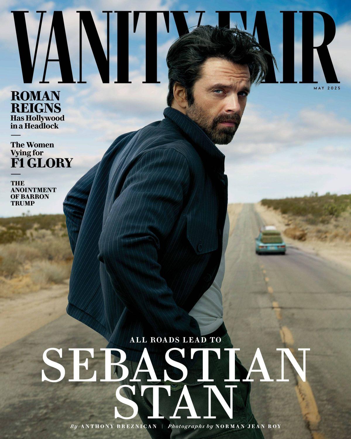 Sebastian Stan for Vanity Fair editorial, 2025