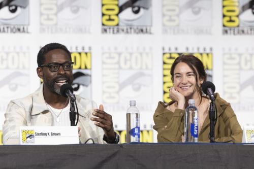Shailene Woodley at Paradise 2 panel Comic-Con, July 2025 3