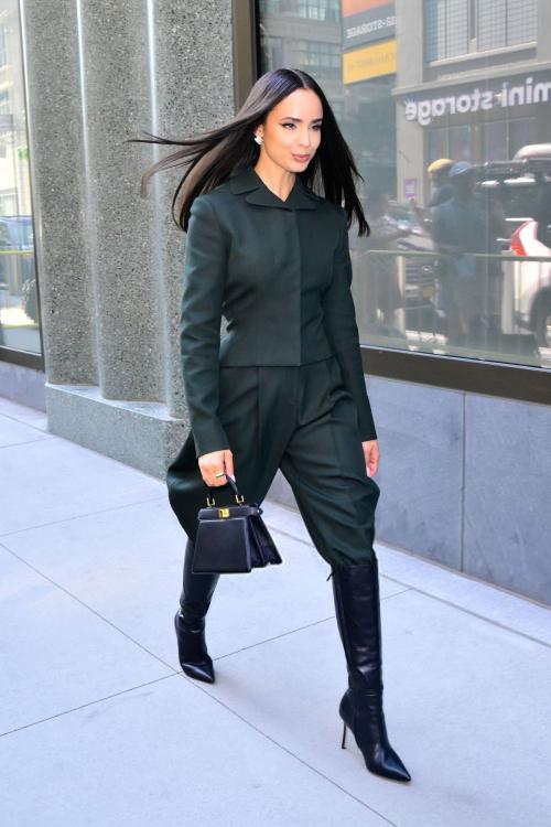 Sofia Carson arriving at ABC Studio NYC, July 2025 2