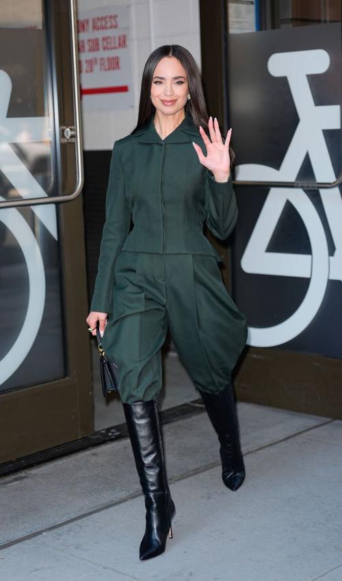 Sofia Carson arriving at ABC Studio NYC, July 2025 5