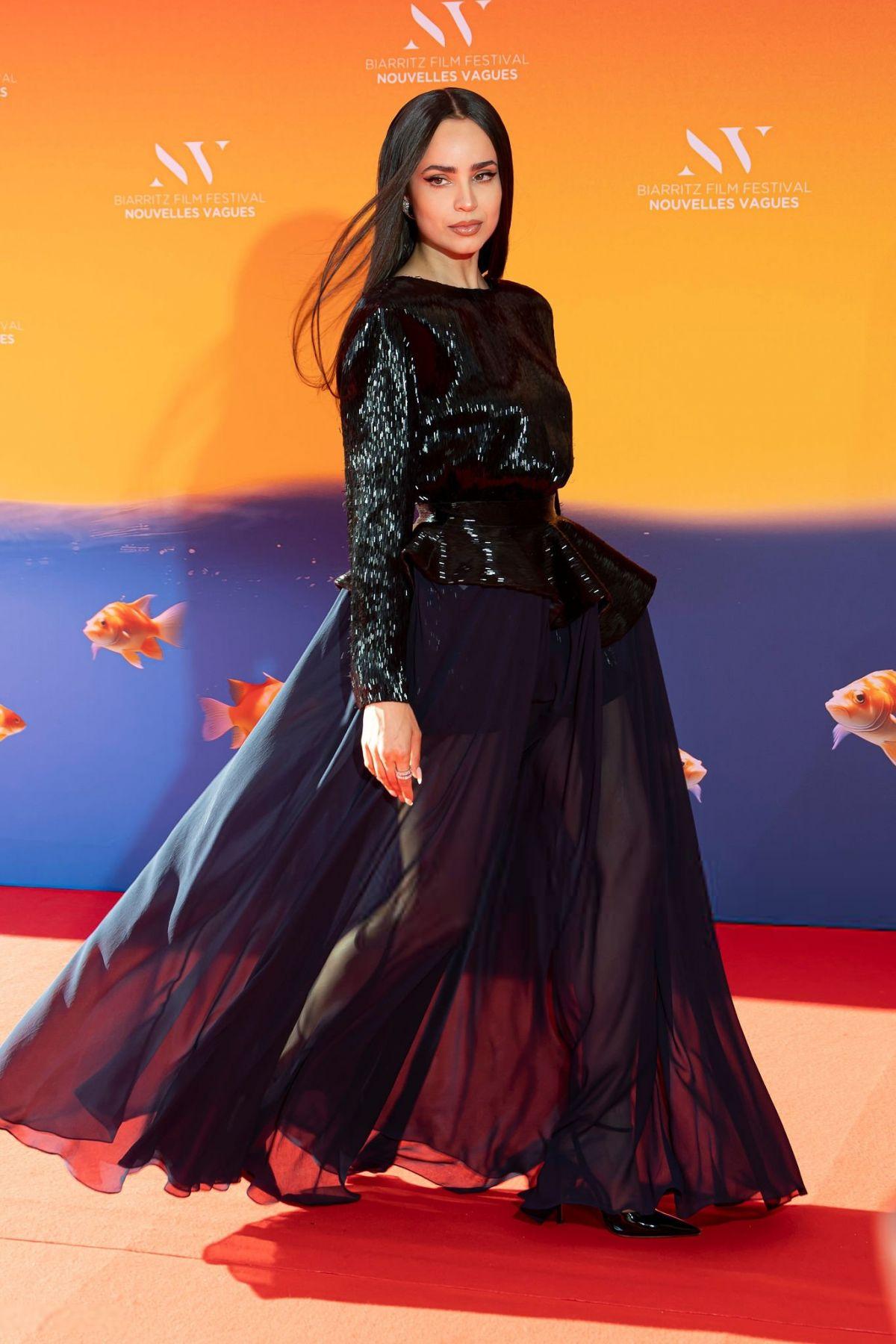 Sofia Carson at Biarritz Festival closing, June 2025