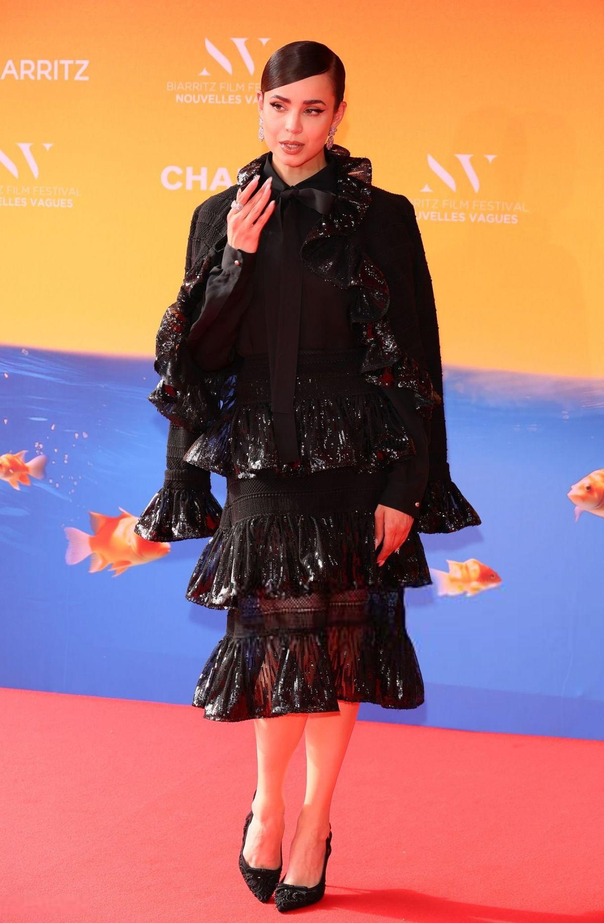 Sofia Carson at Biarritz Film Festival opening, June 2025