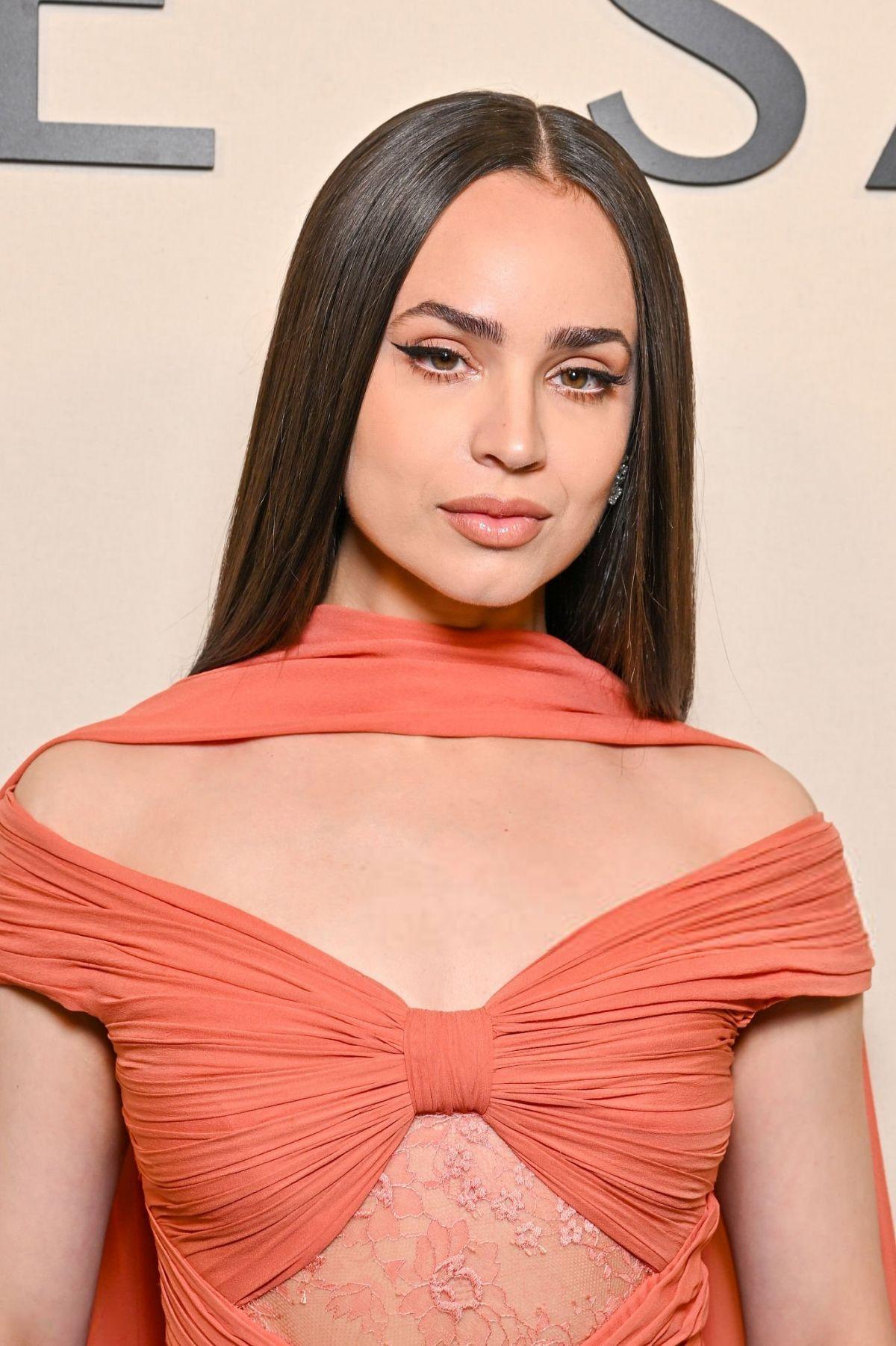 Sofia Carson at Elie Saab Show in Paris July 2025