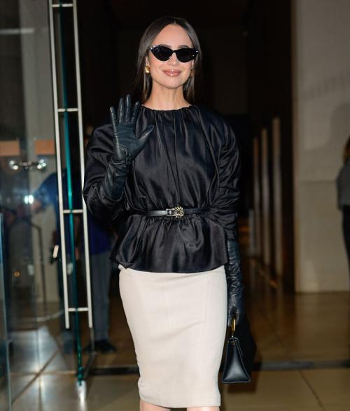 Sofia Carson out in New York street style, July 2025