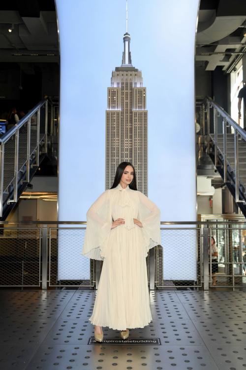 Sofia Carson visits Empire State Building, July 2025 6